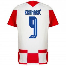 Camisetas Croacia Andrej Kramaric 9 Primera Equipacion Eurocopa 2020